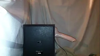 Big bi man dildoing when wife is at large